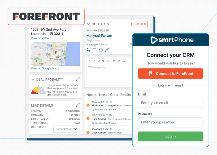 Integration between Forefront and smrtPhone