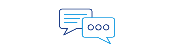 sms or text message bubble