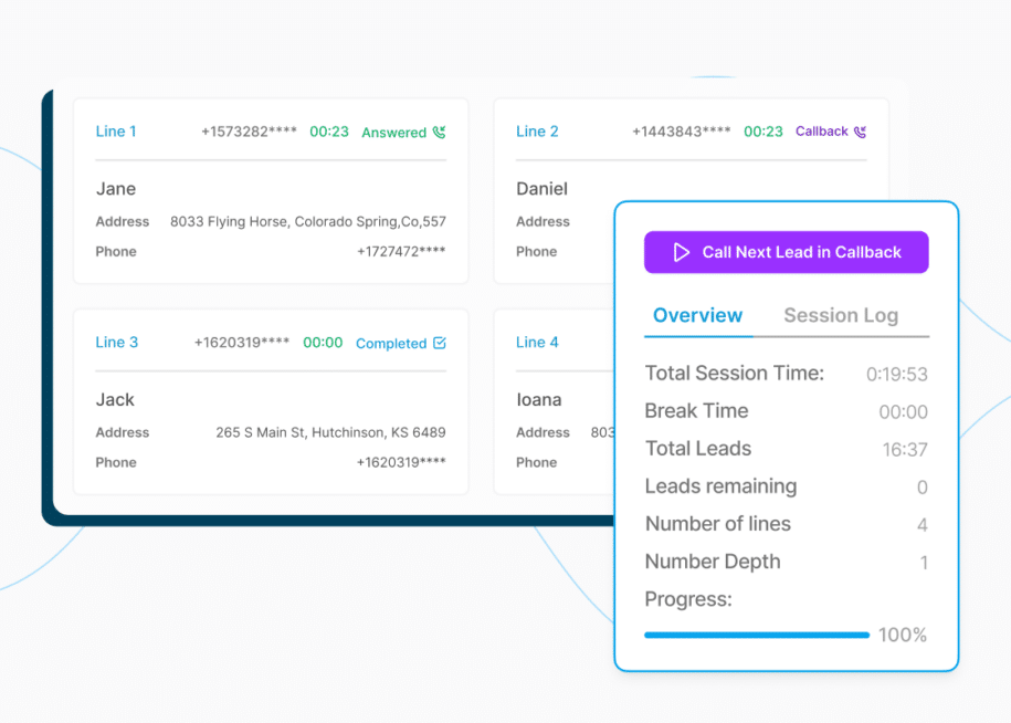 smrtPhone reporting of calls