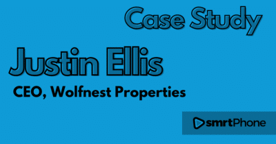 Illustration of Justin ellis (1), used in context of smrtPhone services.