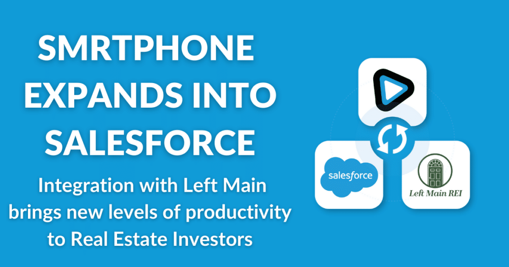 blog title image announcing smrtphone integration with Salesforce